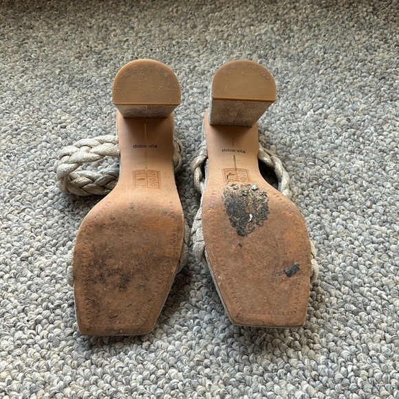 Dolce Vita Braided Heels - Picture 4 of 4